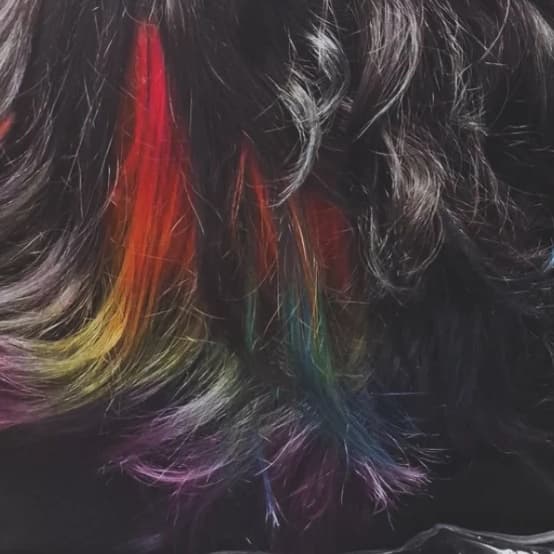 Rainbow Hair 🌈 at Gortesque Beauty in Wyandotte, MI